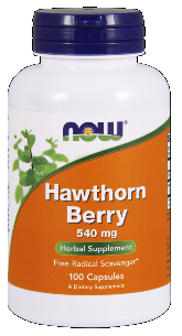 Hawthorn Berry 540 mg (100 Caps) NOW Foods